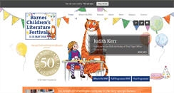 Desktop Screenshot of barneskidslitfest.org